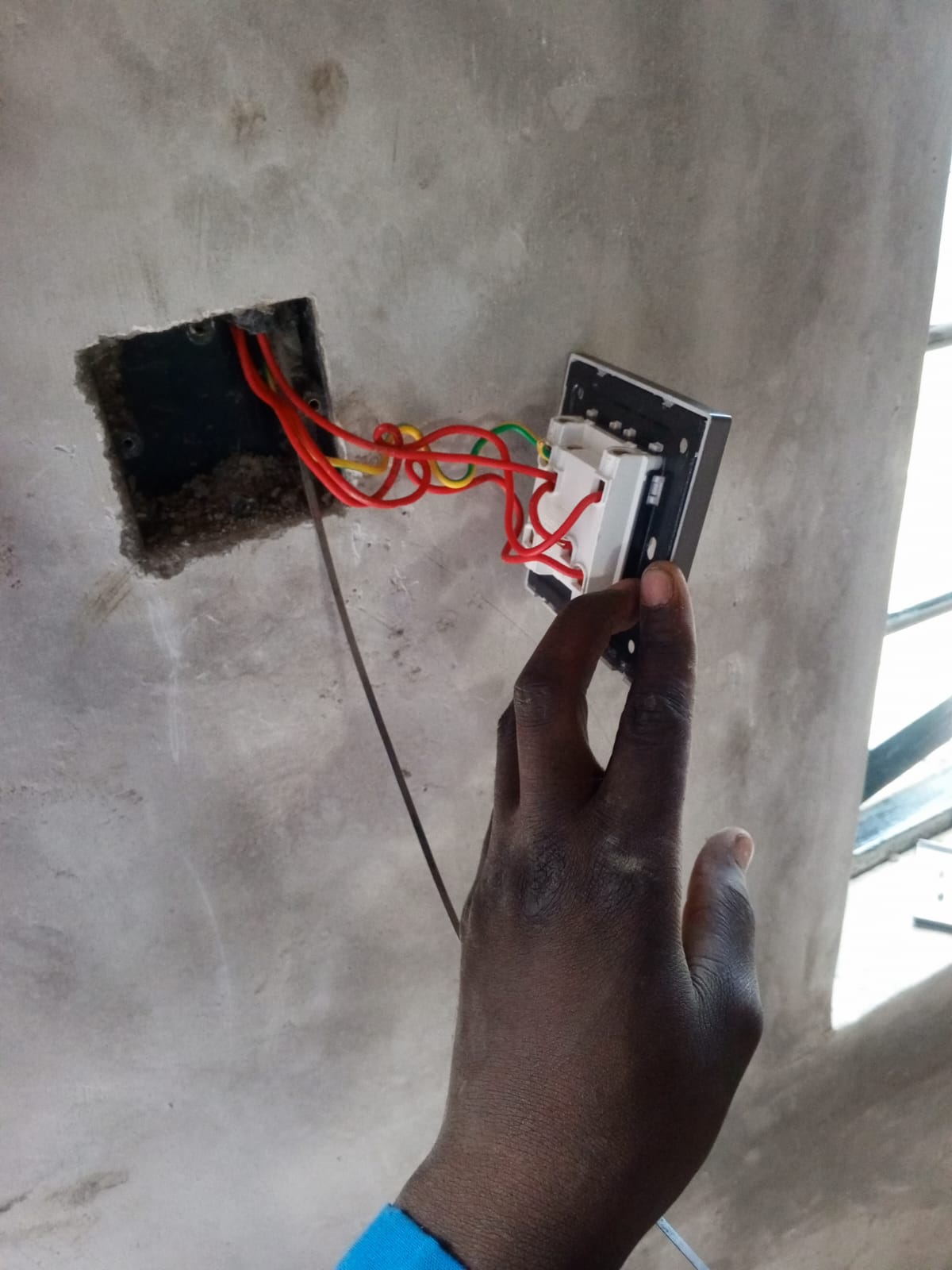 Wall Switch Live Termination
